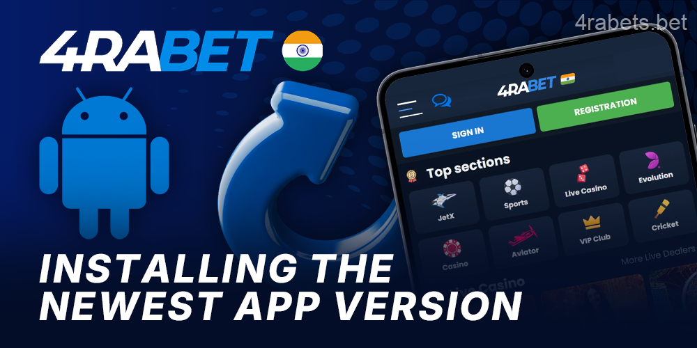 How to update the 4rabet app on Android