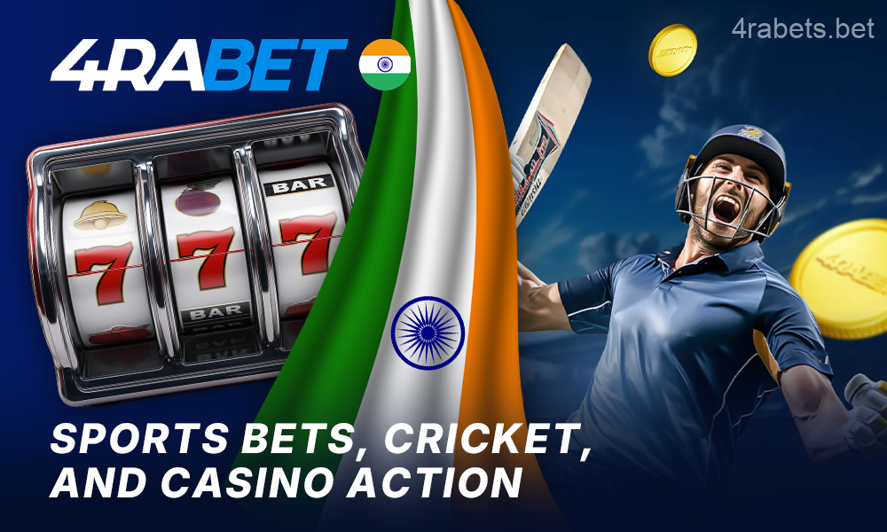 4rabet: Sports Betting and Casino Games in India